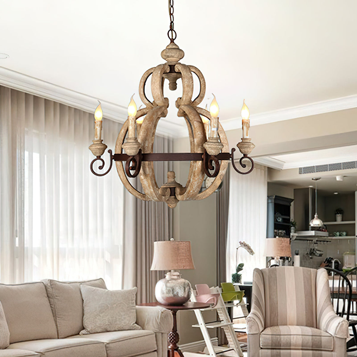 Odum Traditional Chandelier — view 6