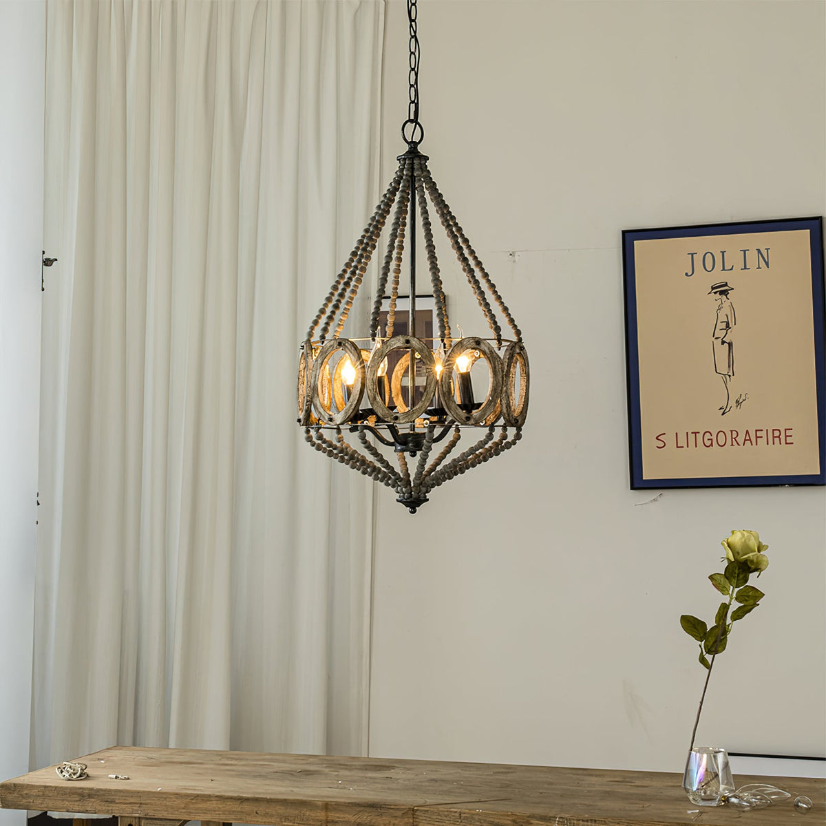 Oglesby Chandelier — view 2
