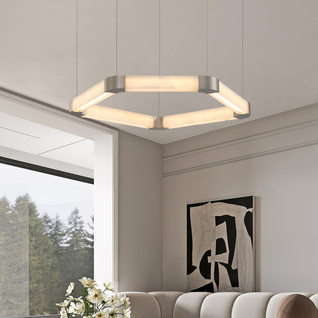 Ola Single Ring Chandelier — view 2