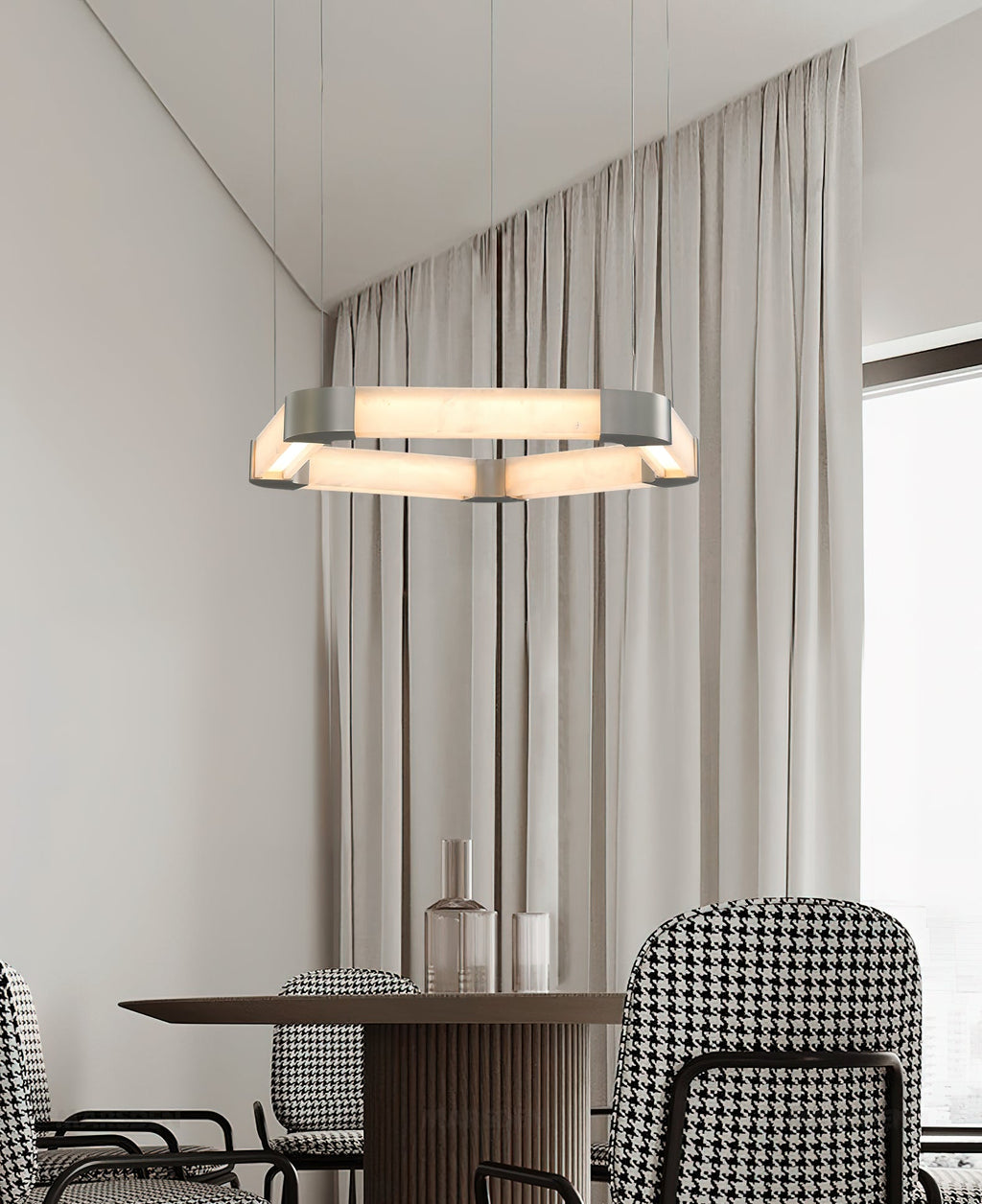 Ola Single Ring Chandelier — view 8