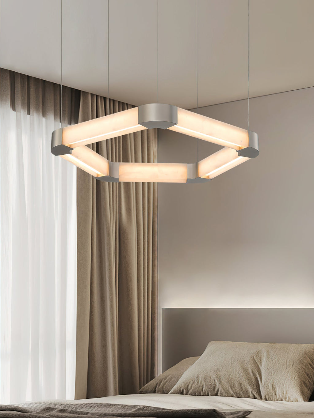 Ola Single Ring Chandelier — view 6