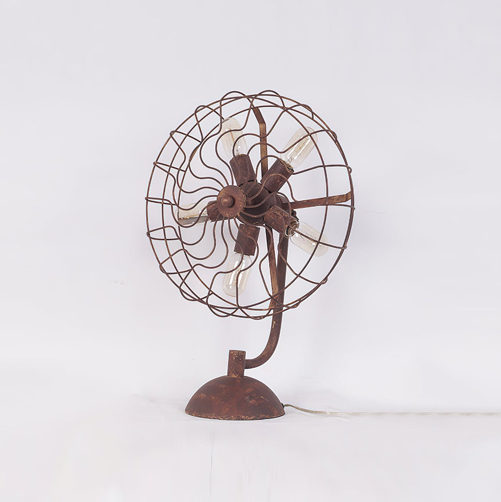 Old Style Fan Table Lamp — view 6