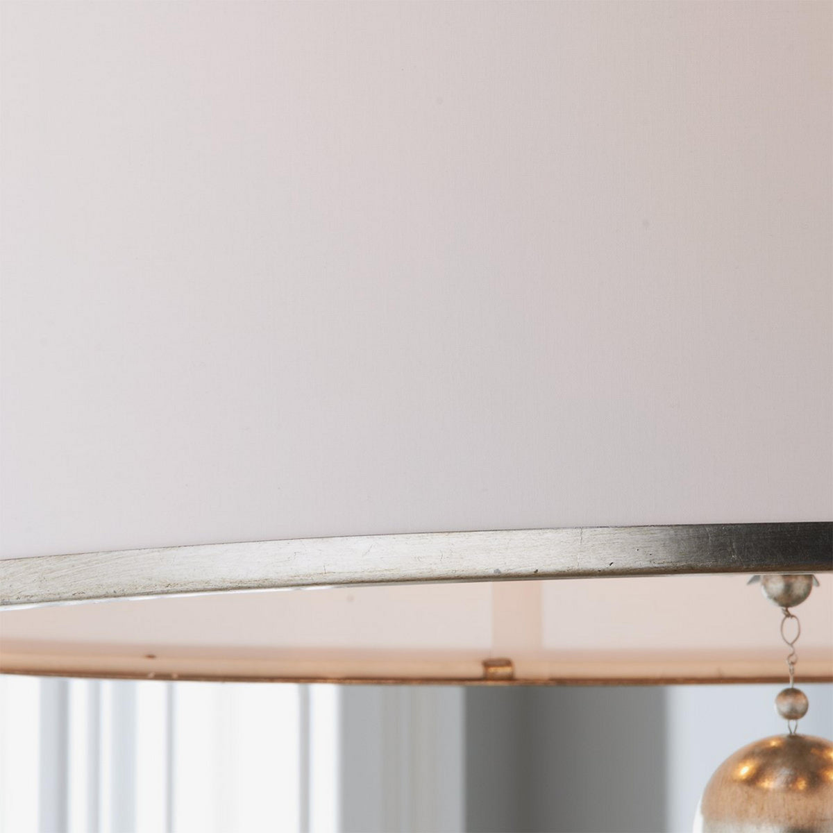 Olive Leaf Drum Pendant Lamp — view 13
