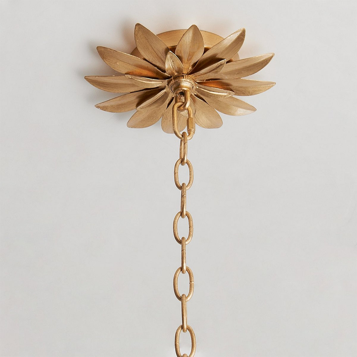 Olive Leaf Drum Pendant Lamp — view 9