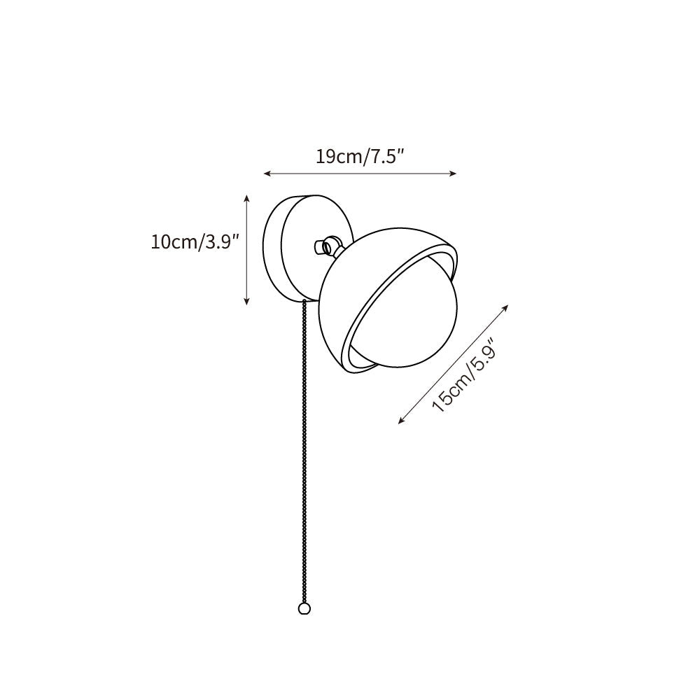 Ollina Travertine Wall Lamp — view 3