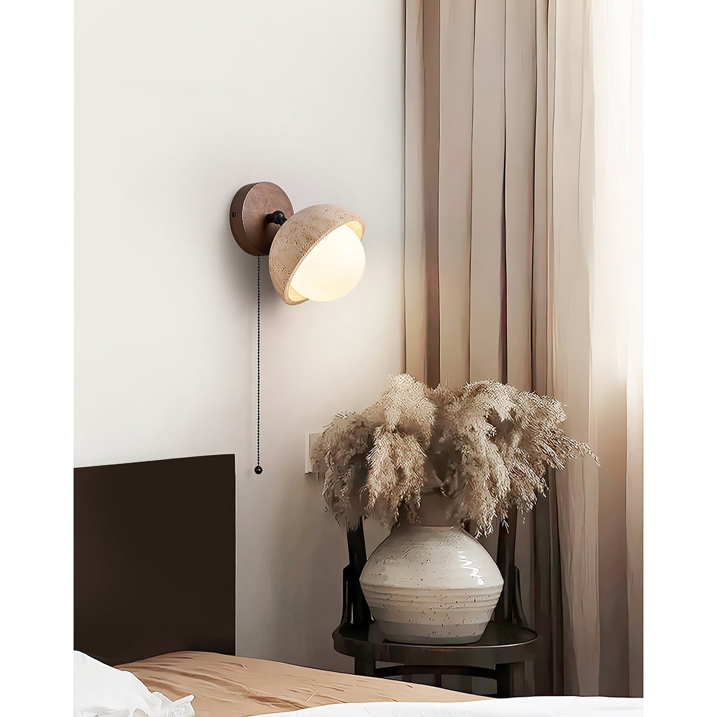 Ollina Travertine Wall Lamp — view 4