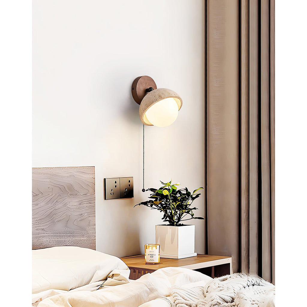 Ollina Travertine Wall Lamp — view 5