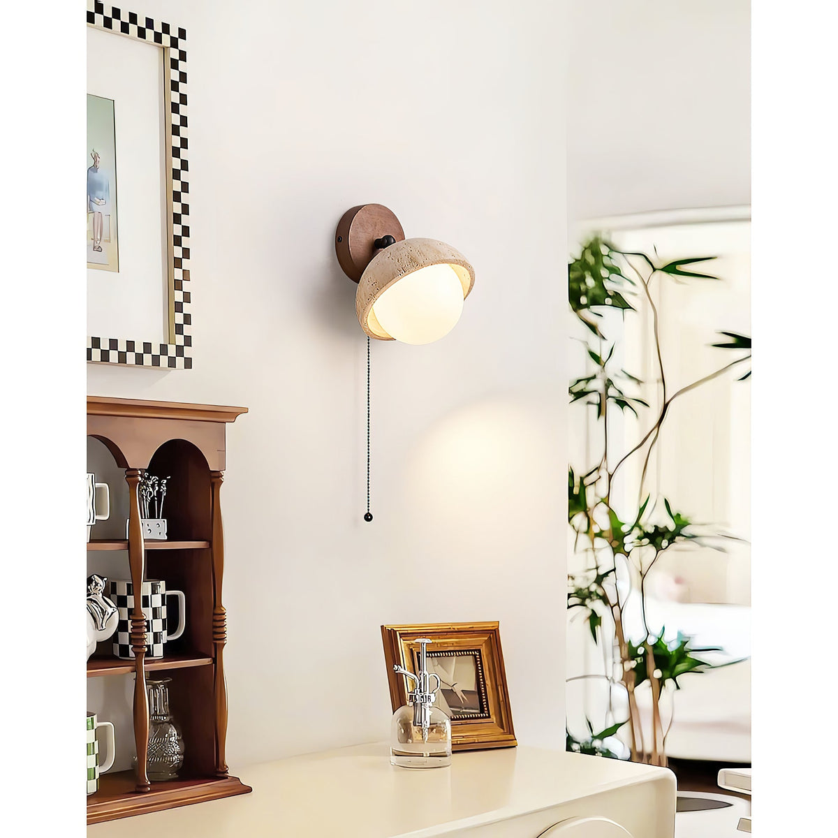 Ollina Travertine Wall Lamp — view 6