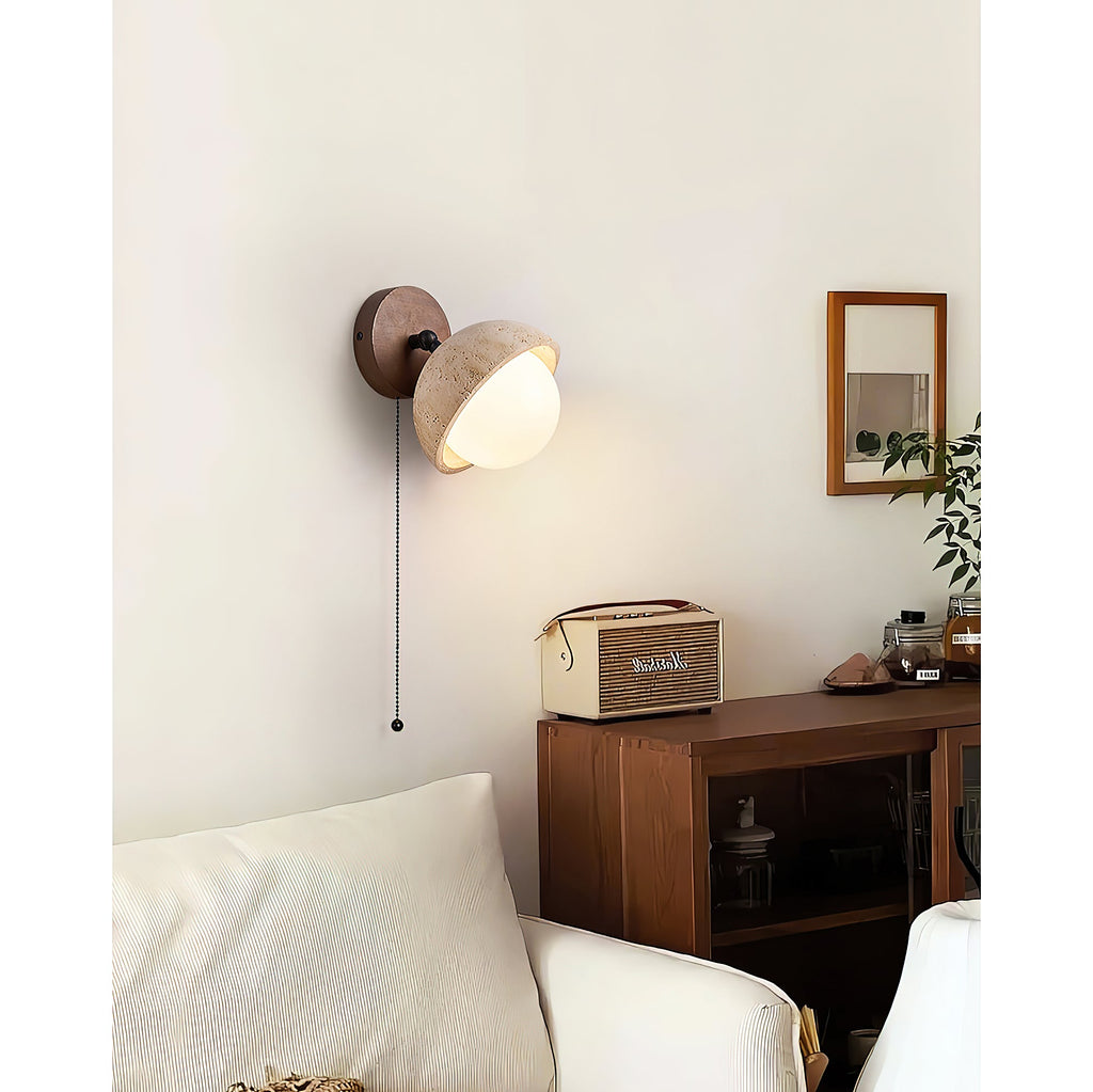 Ollina Travertine Wall Lamp — view 8