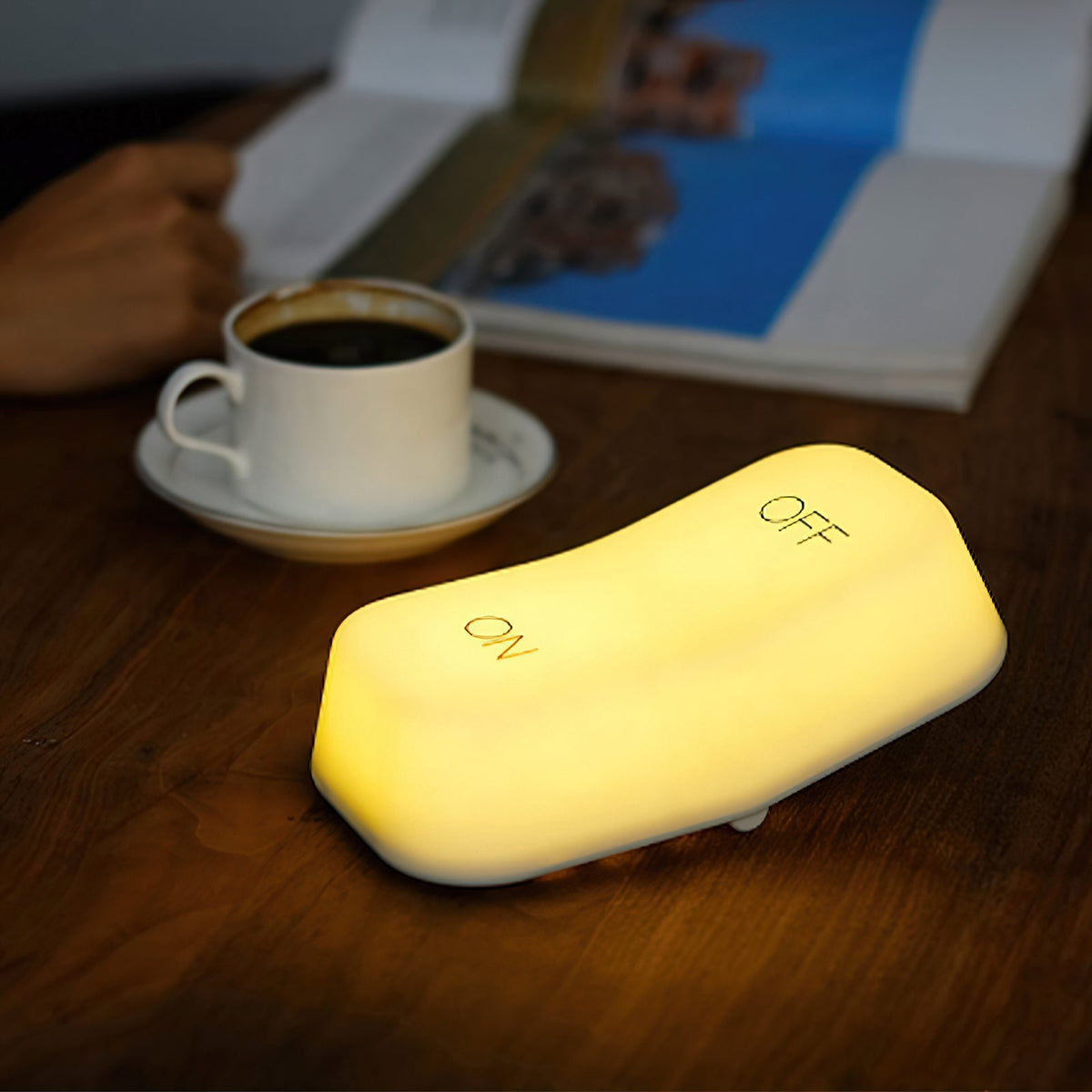 On-Off Gravity Senaor Night Lamp (built-in battery) — view 2