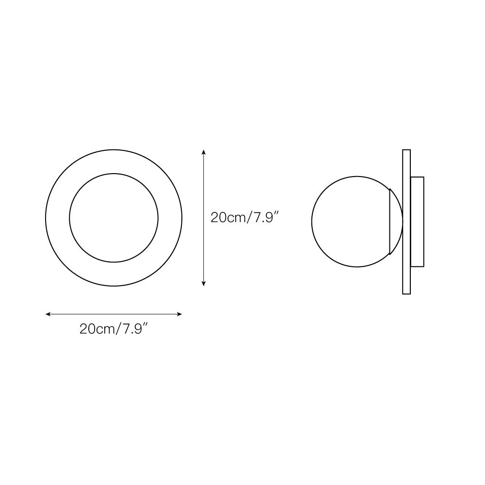 Onyx Krema Wall Lamp — view 4