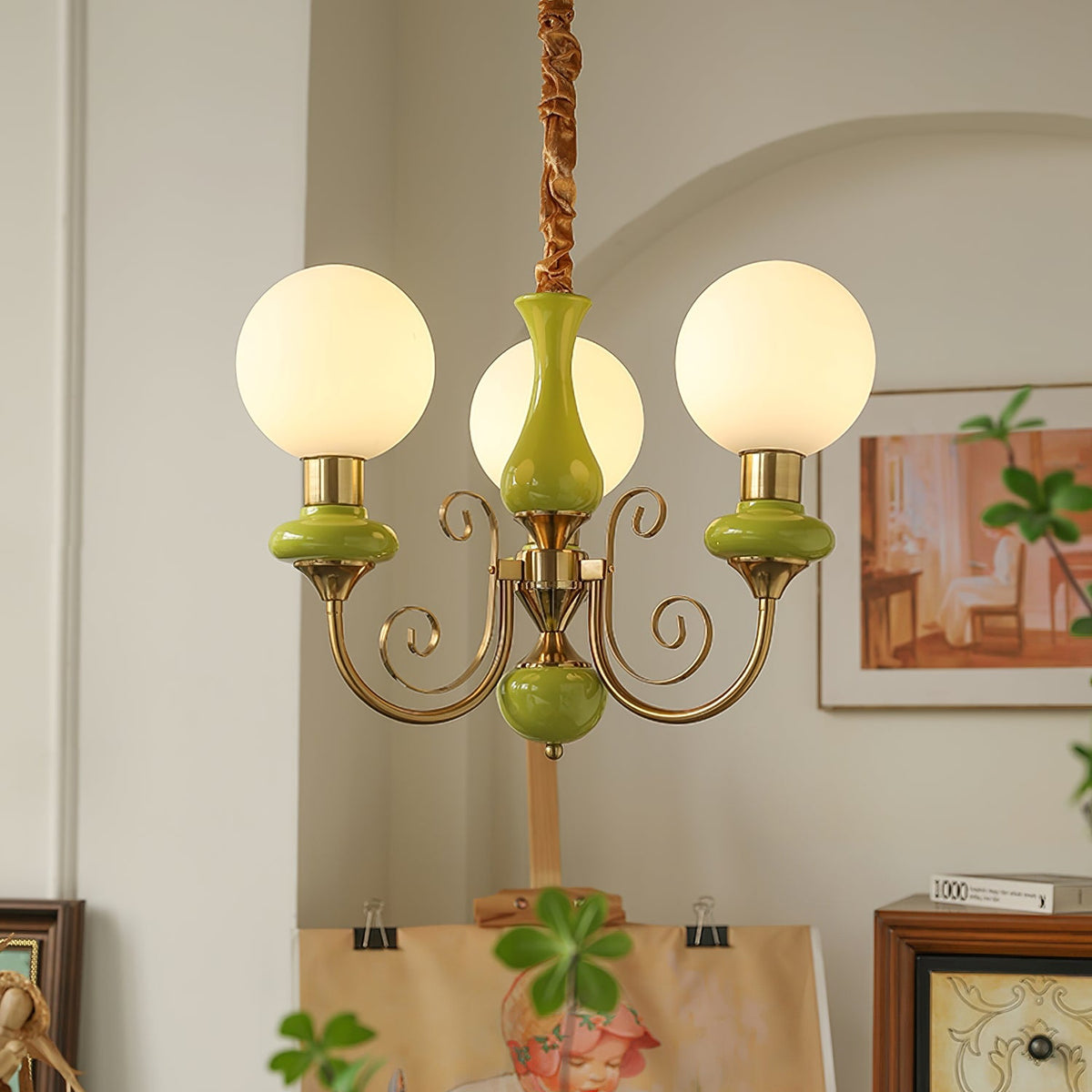Onyx Chandelier — view 2