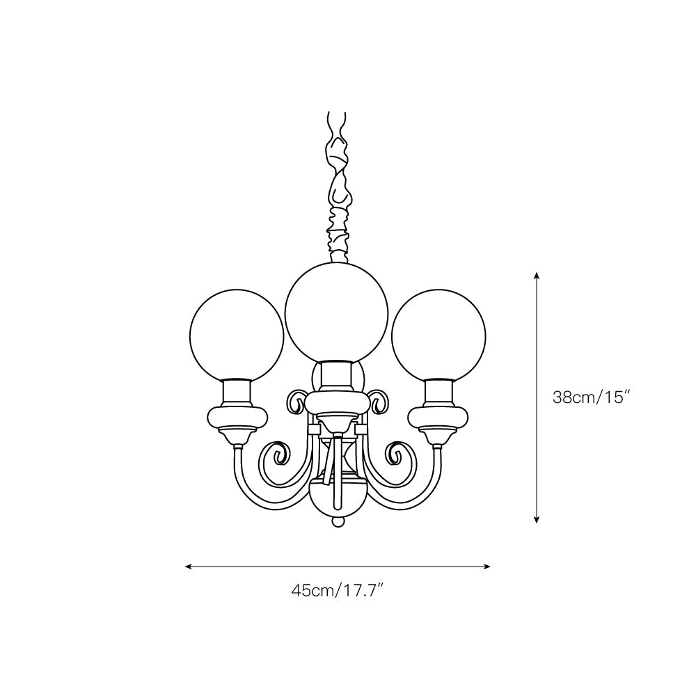Onyx Chandelier — view 3