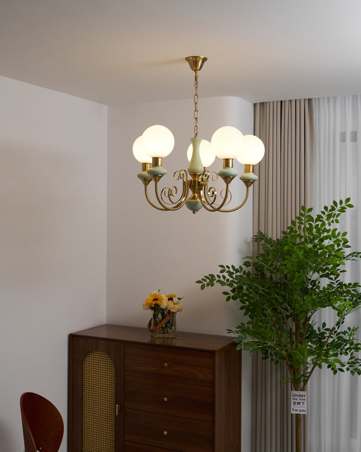 Onyx Chandelier — view 26