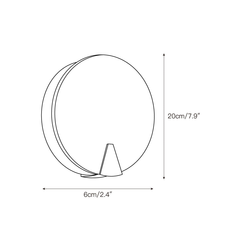 Ophelia Alabaster Round Sconce — view 4