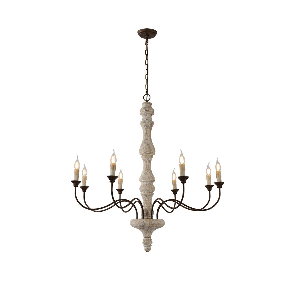 Ophelia 8-Light Candle Chandelier