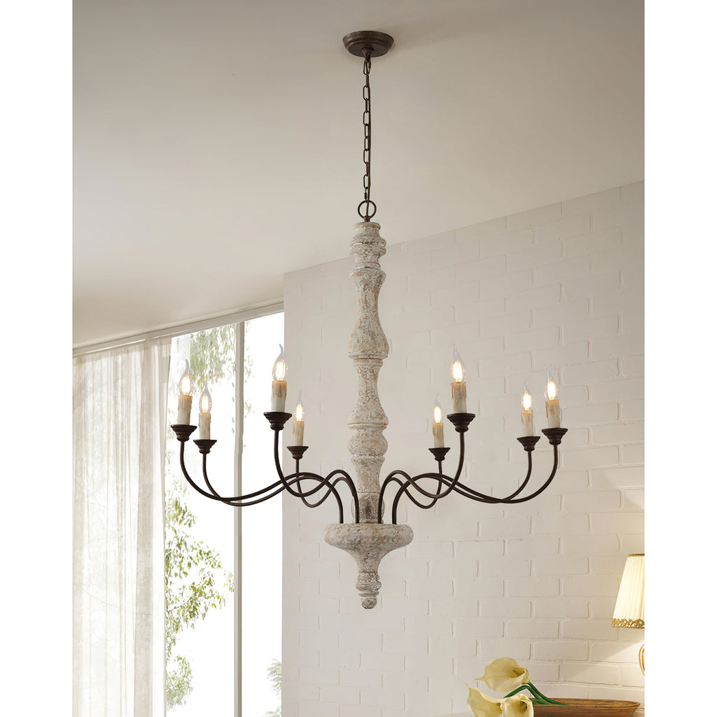 Ophelia 8-Light Candle Chandelier — view 7