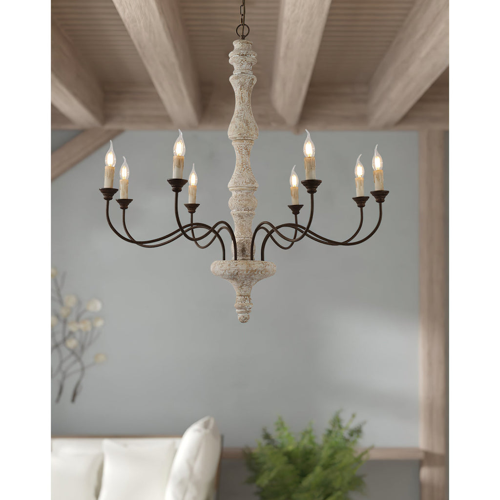 Ophelia 8-Light Candle Chandelier — view 9