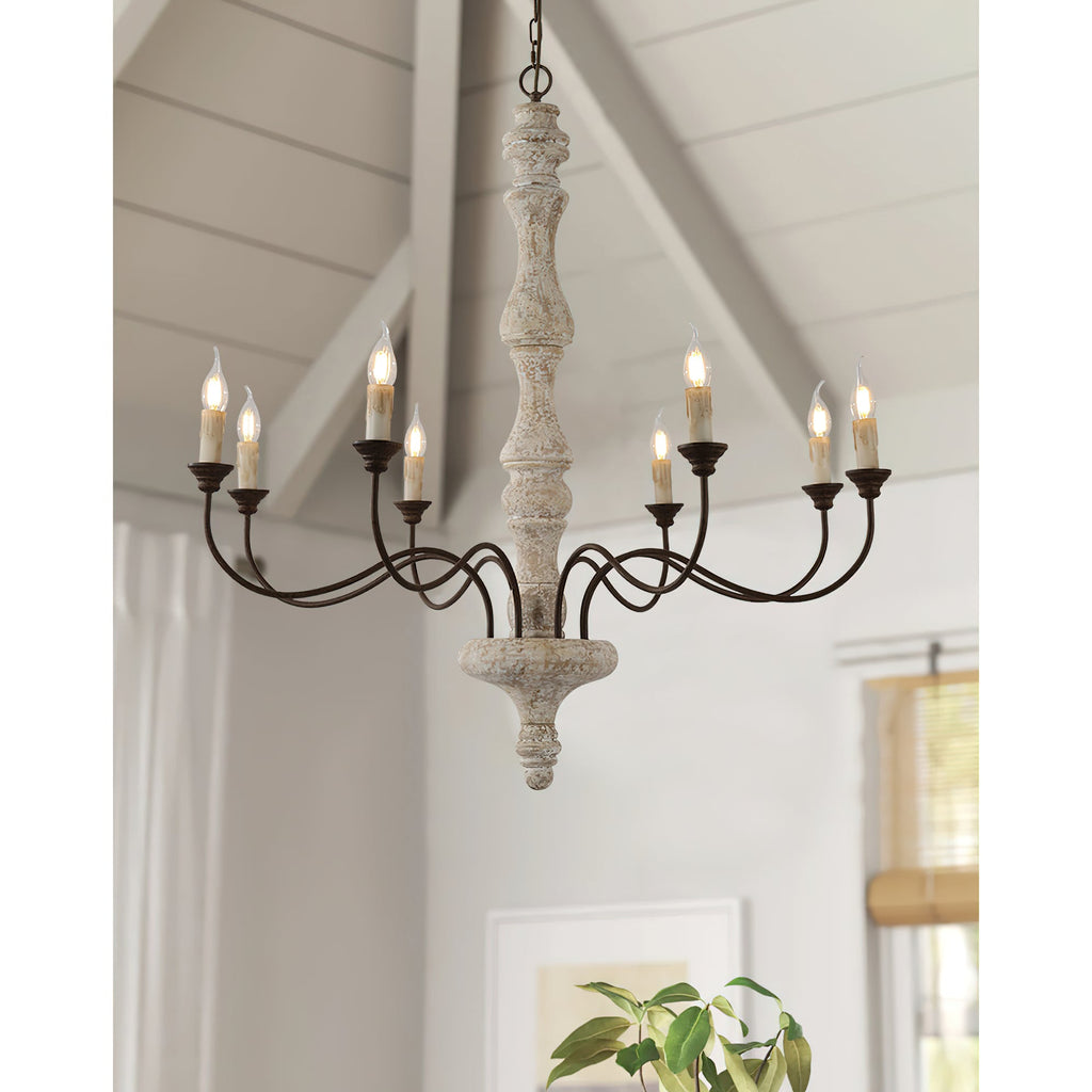 Ophelia 8-Light Candle Chandelier — view 8