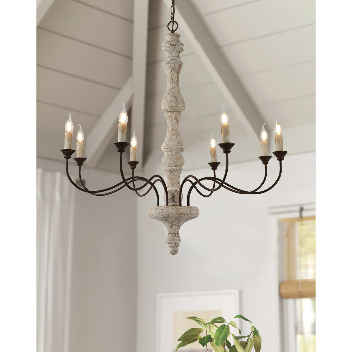 Ophelia 8-Light Candle Chandelier — view 8