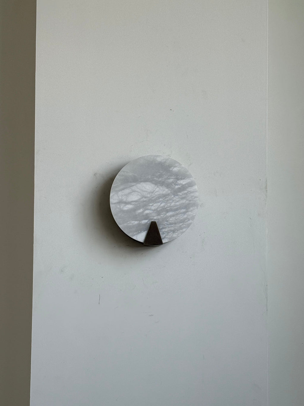 Ophelia Alabaster Round Sconce — view 11