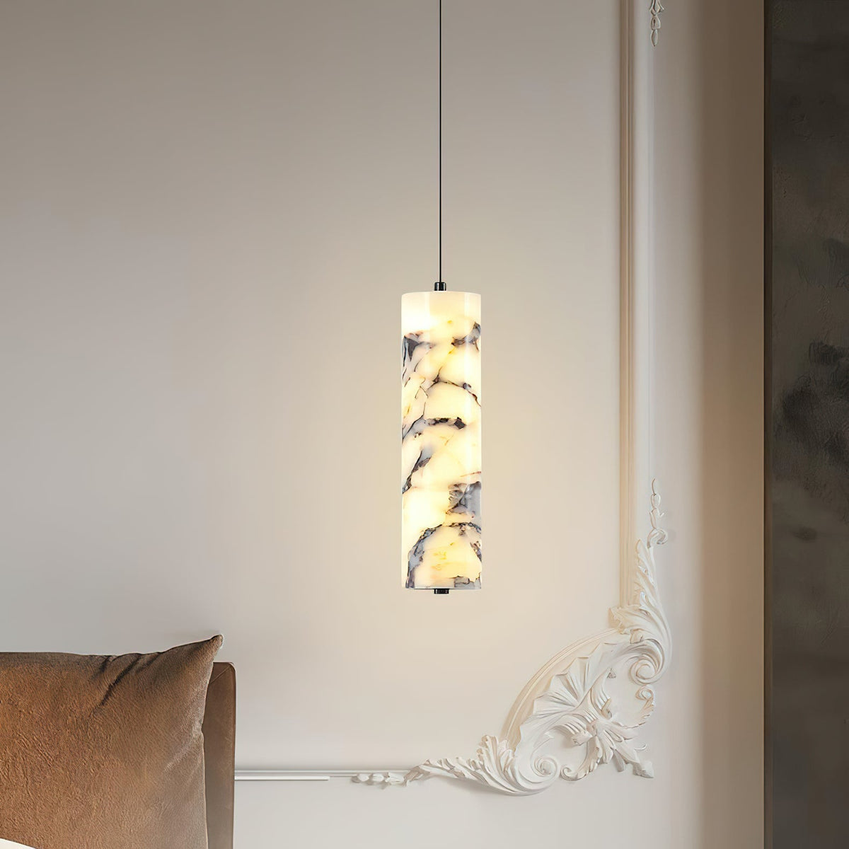 Opus Marble Pendant Lamp — view 2