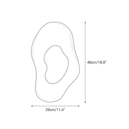 Oyster Hammered Onyx Sconce