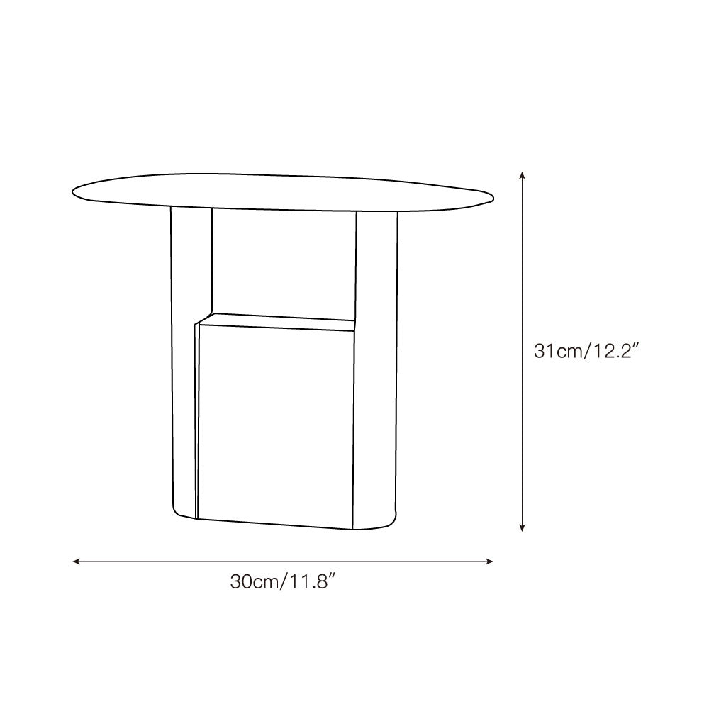 Pagoda Alabaster Table Lamp — view 3