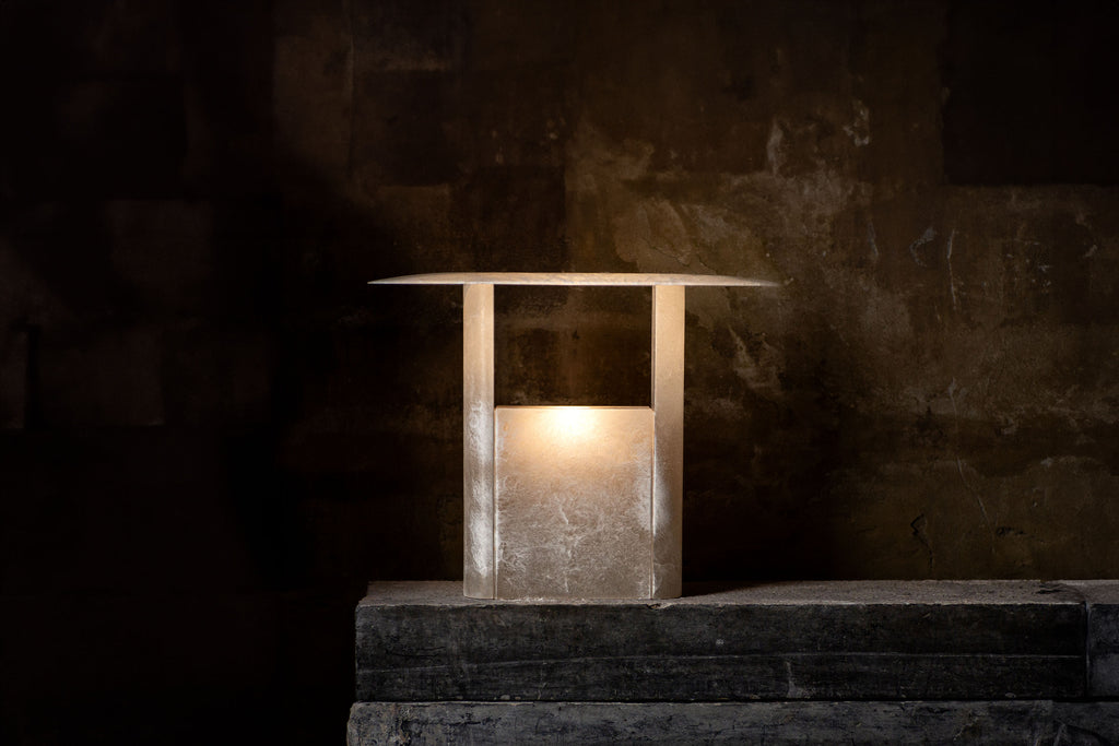 Pagoda Alabaster Table Lamp — view 6