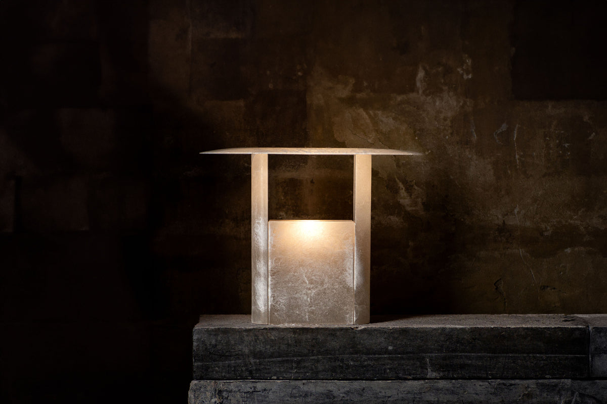Pagoda Alabaster Table Lamp — view 6