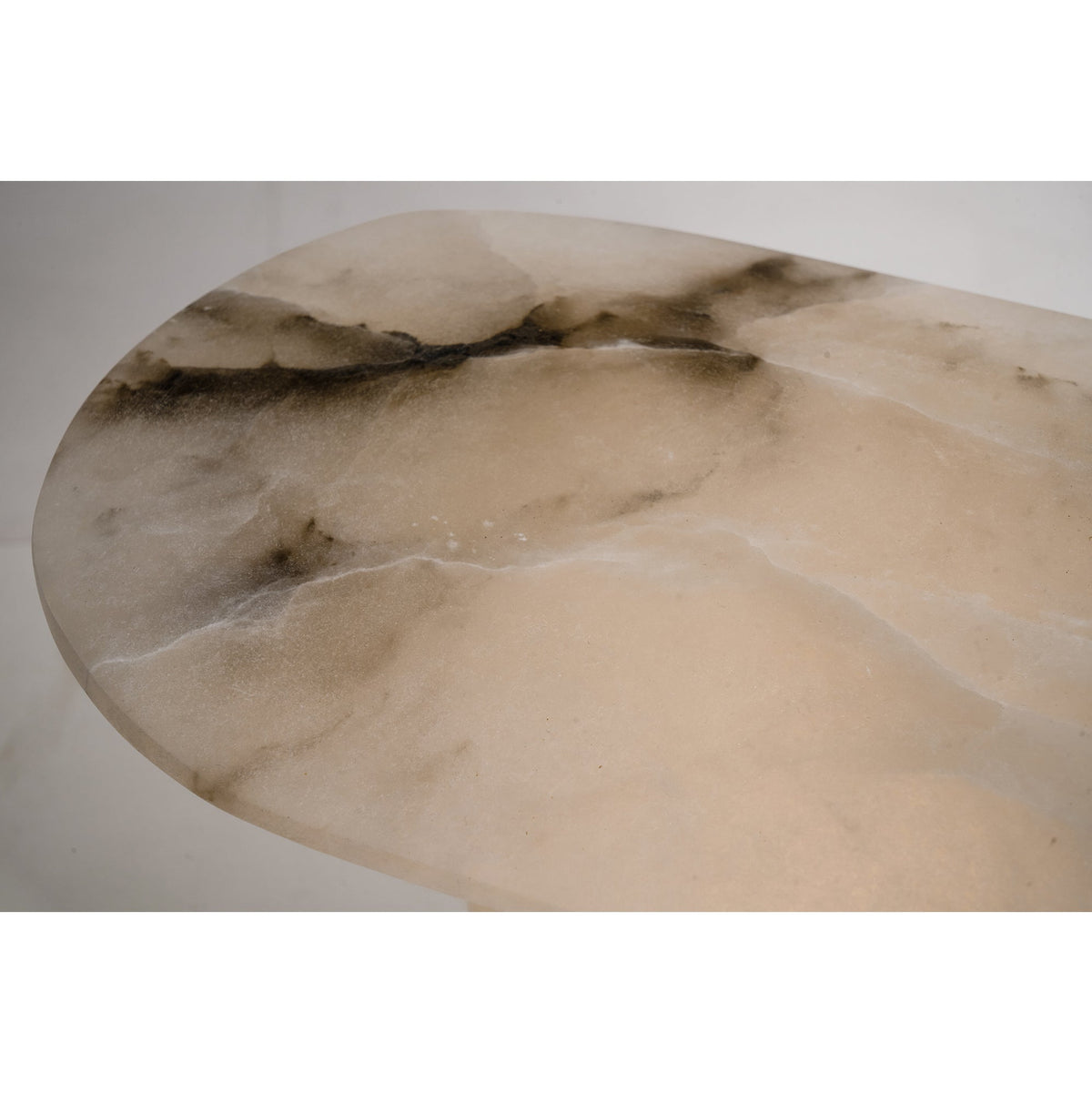 Pagoda Alabaster Table Lamp — view 21