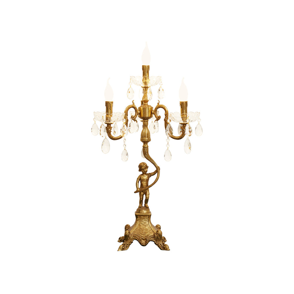 Pairpoint Candlestick Table Lamp