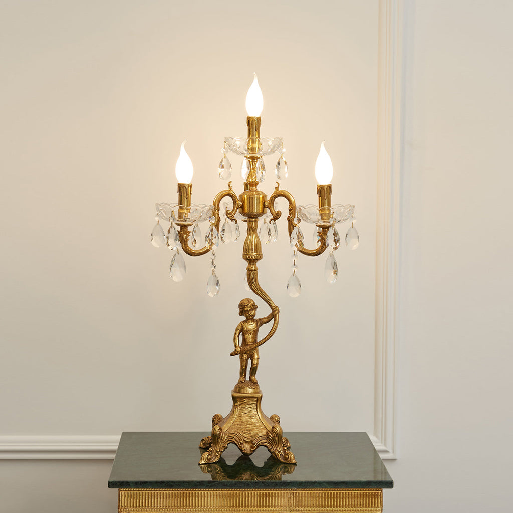 Pairpoint Candlestick Table Lamp — view 12