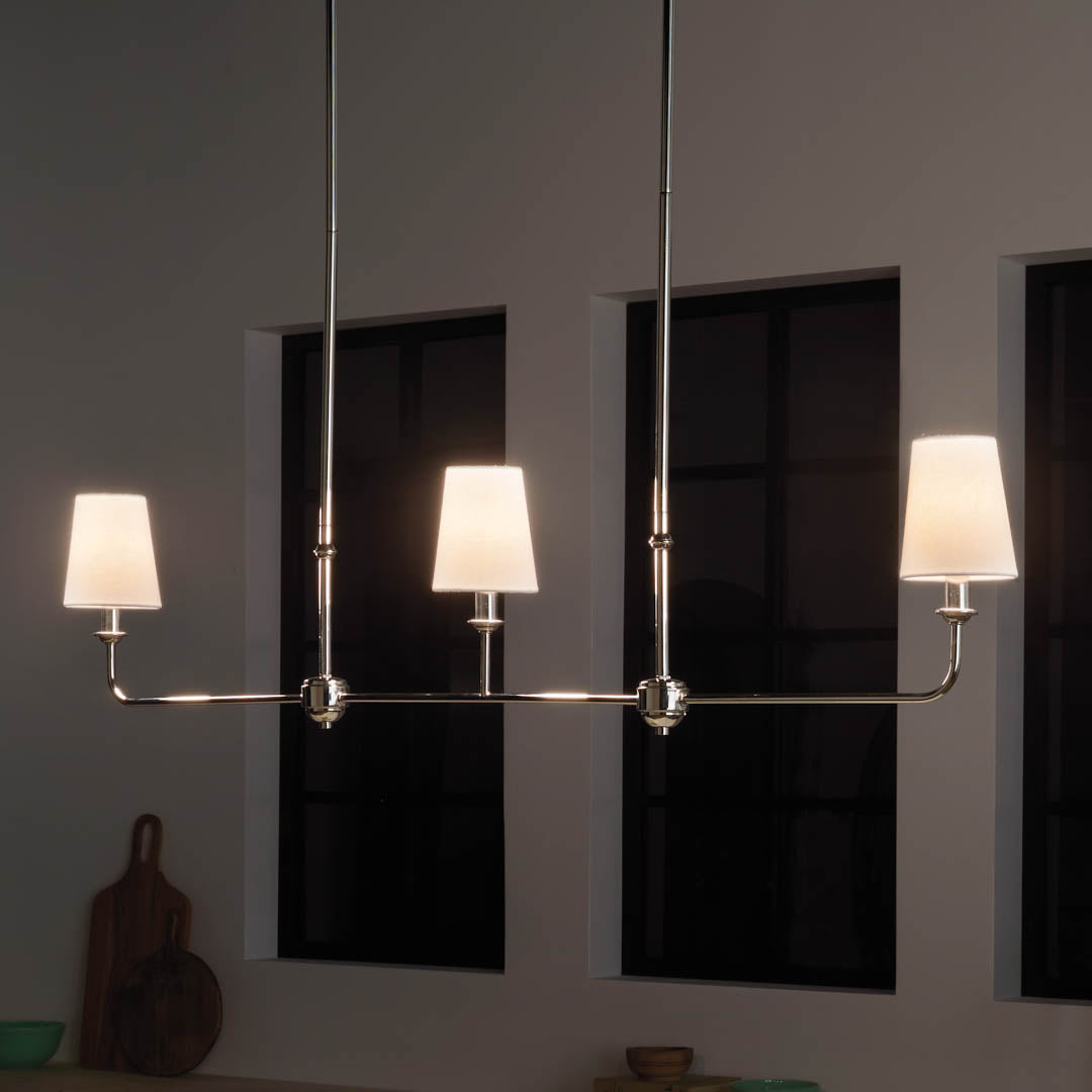 Pallas Linear Chandelier — view 9