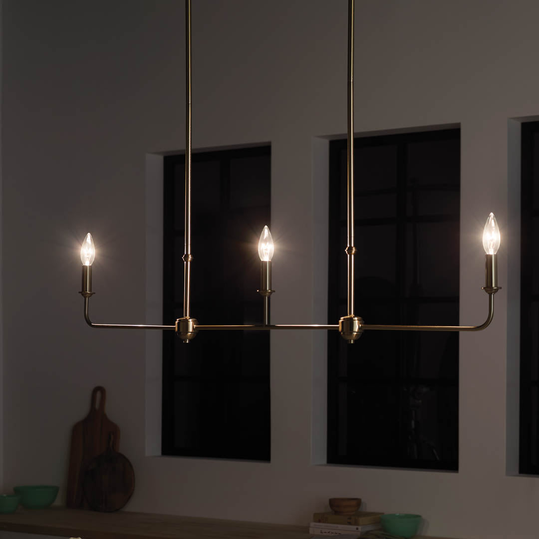 Pallas Linear Chandelier — view 12