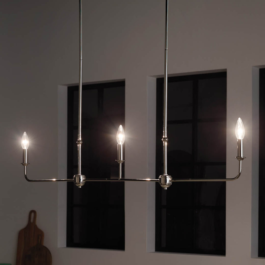Pallas Linear Chandelier — view 13