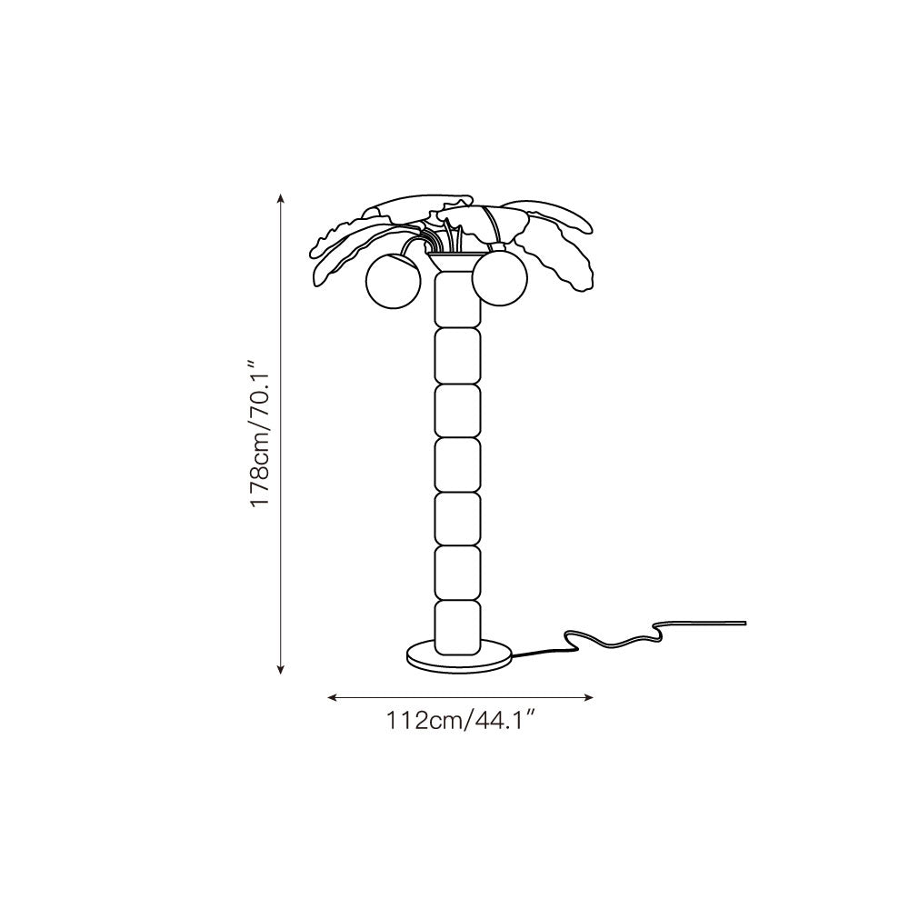 Palm Beach Outdoor Floor Lamp — view 4
