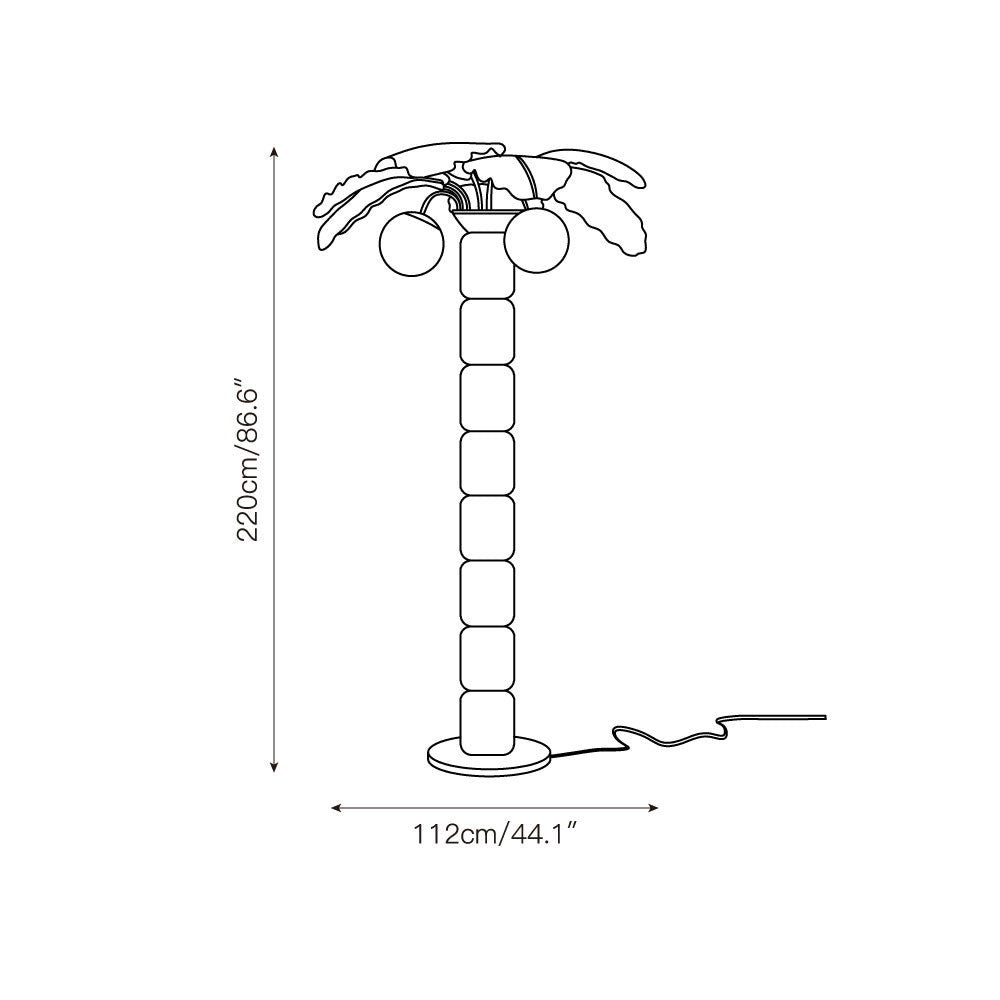 Palm Beach Outdoor Floor Lamp — view 5