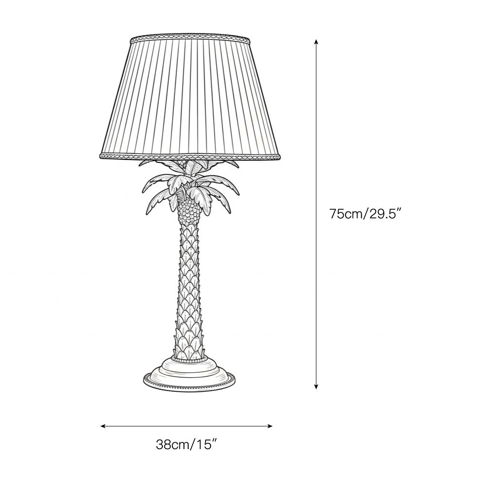Palm Tree Table Lamp — view 3