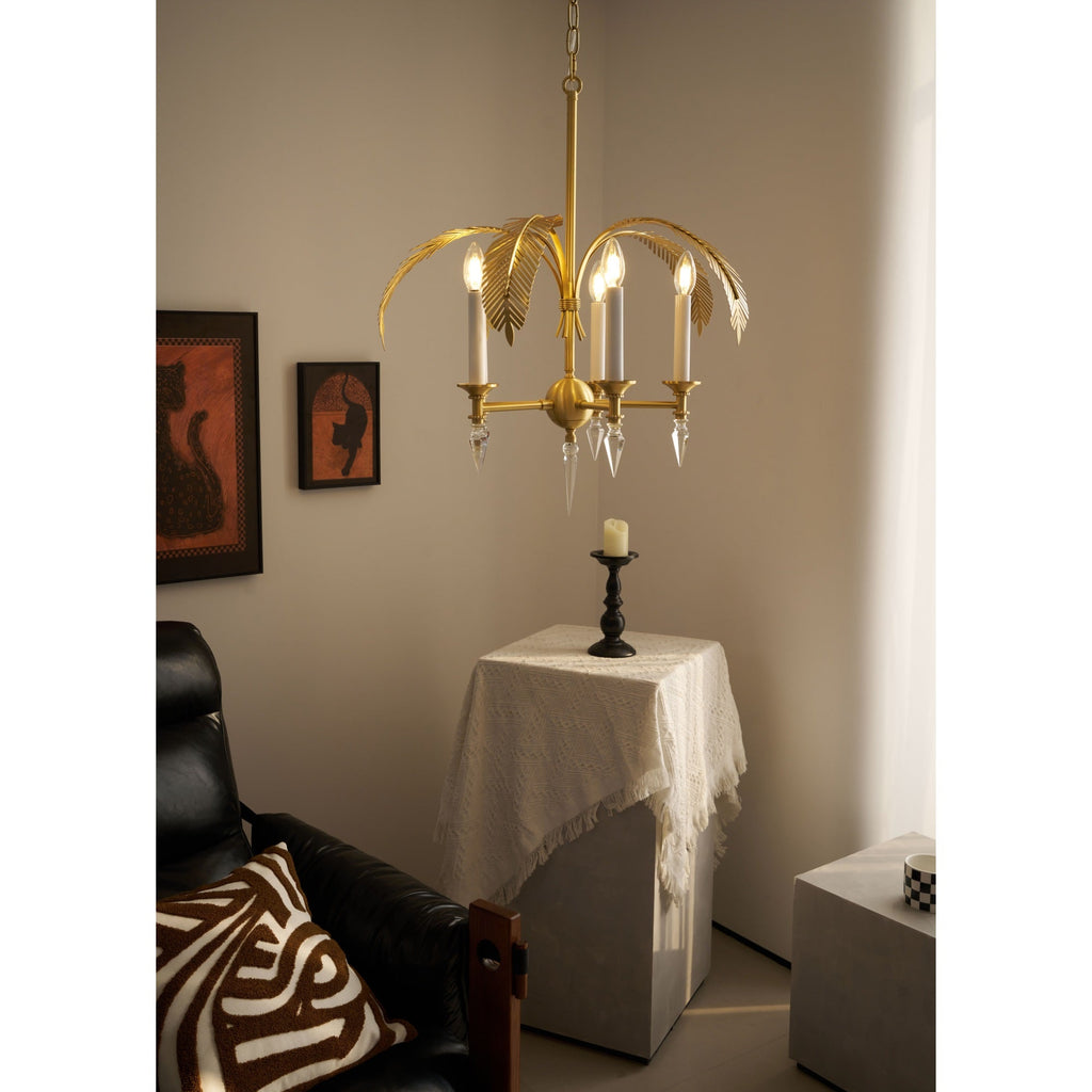 Palm Frond Chandelier — view 9