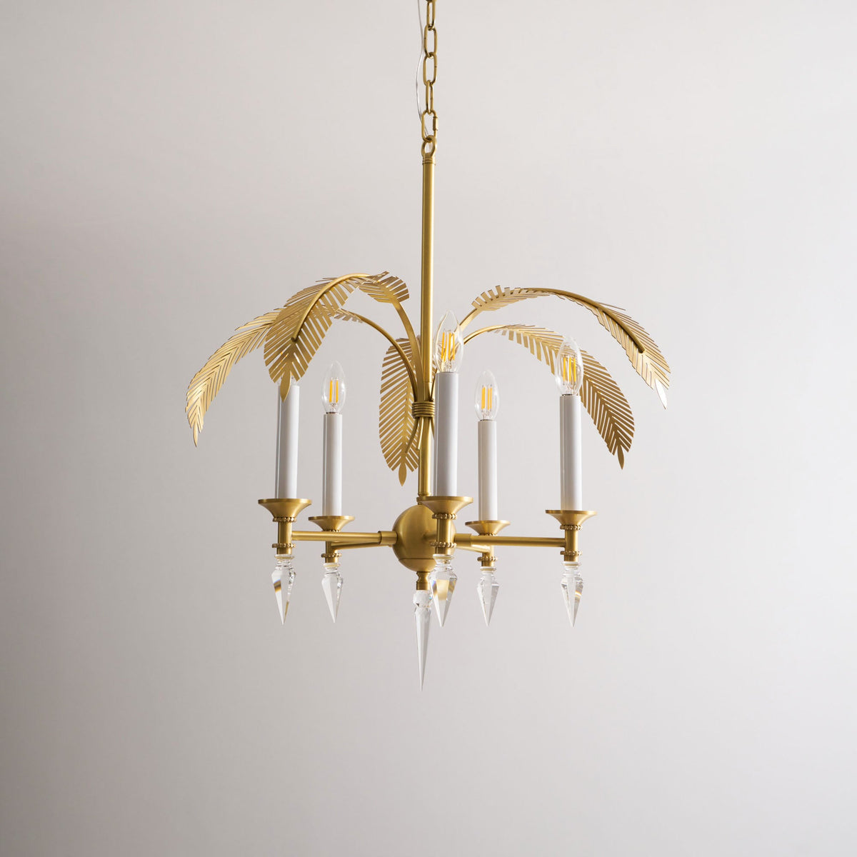Palm Frond Chandelier — view 17