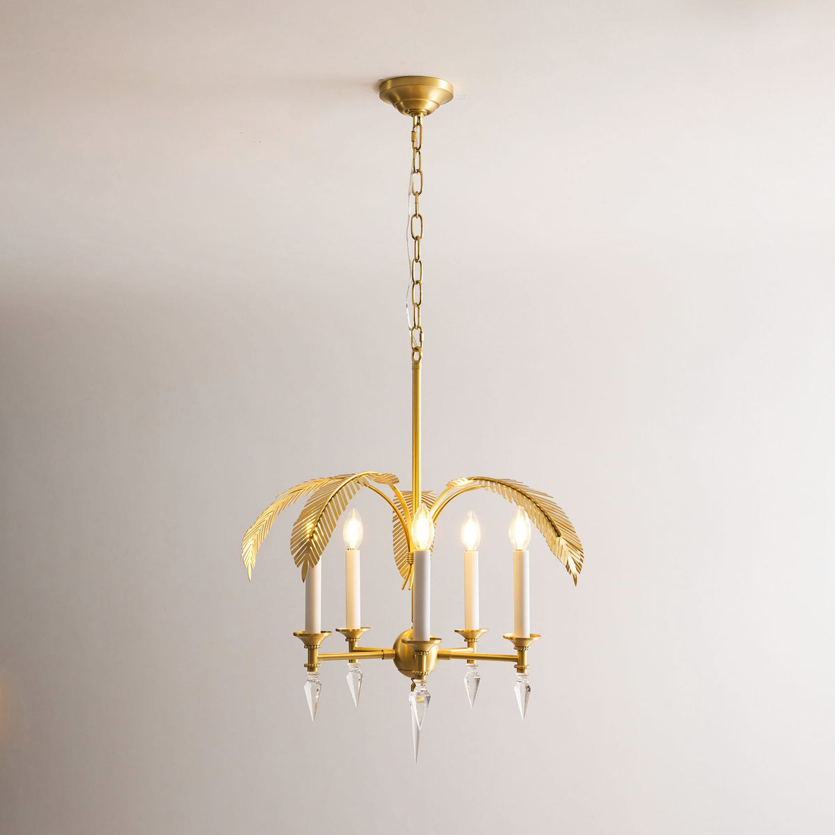 Palm Frond Chandelier — view 20
