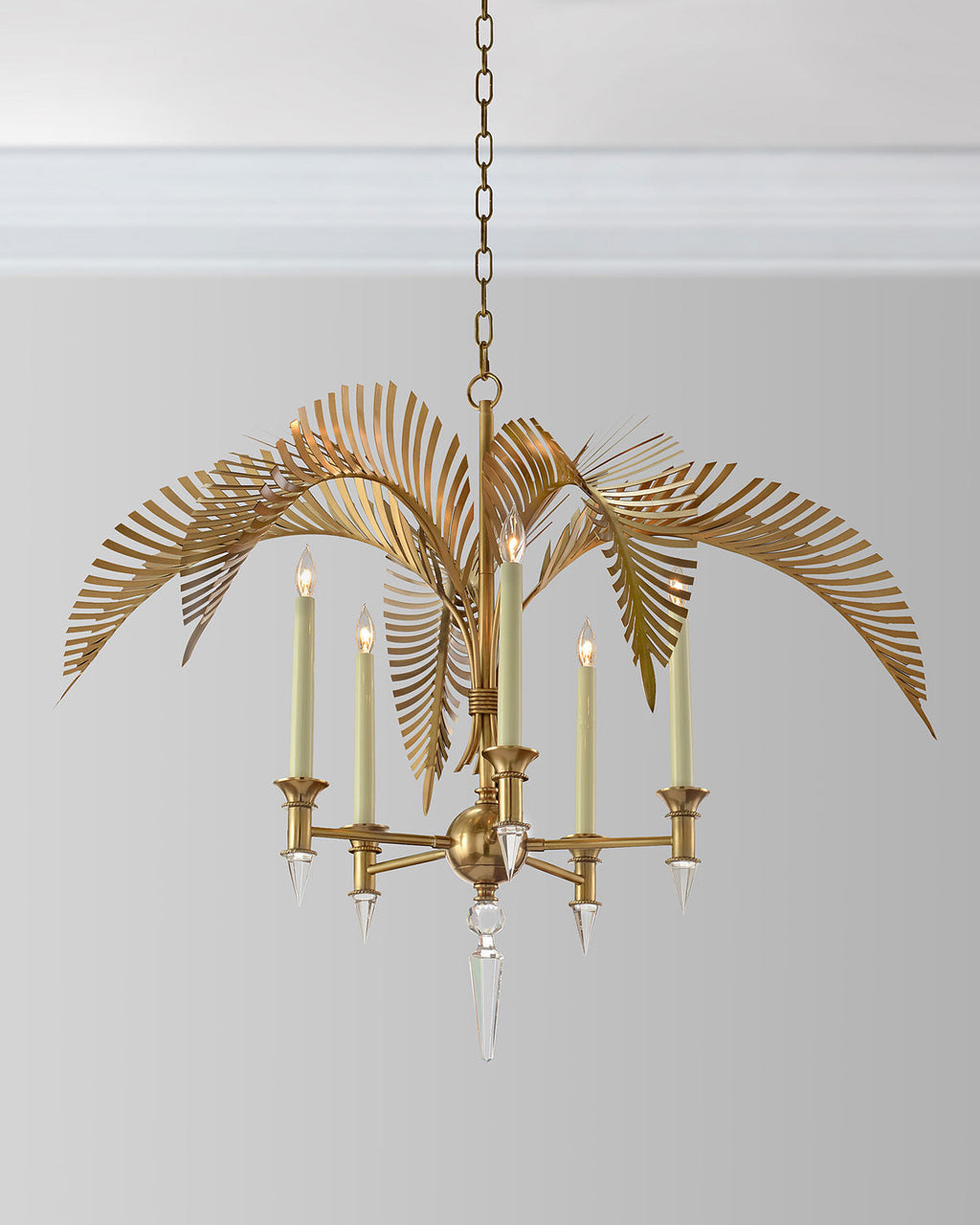 Palm Frond Chandelier — view 13