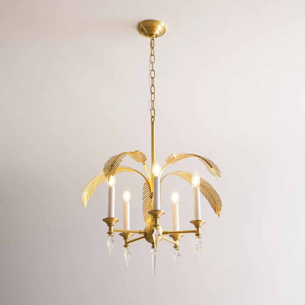 Palm Frond Chandelier — view 21
