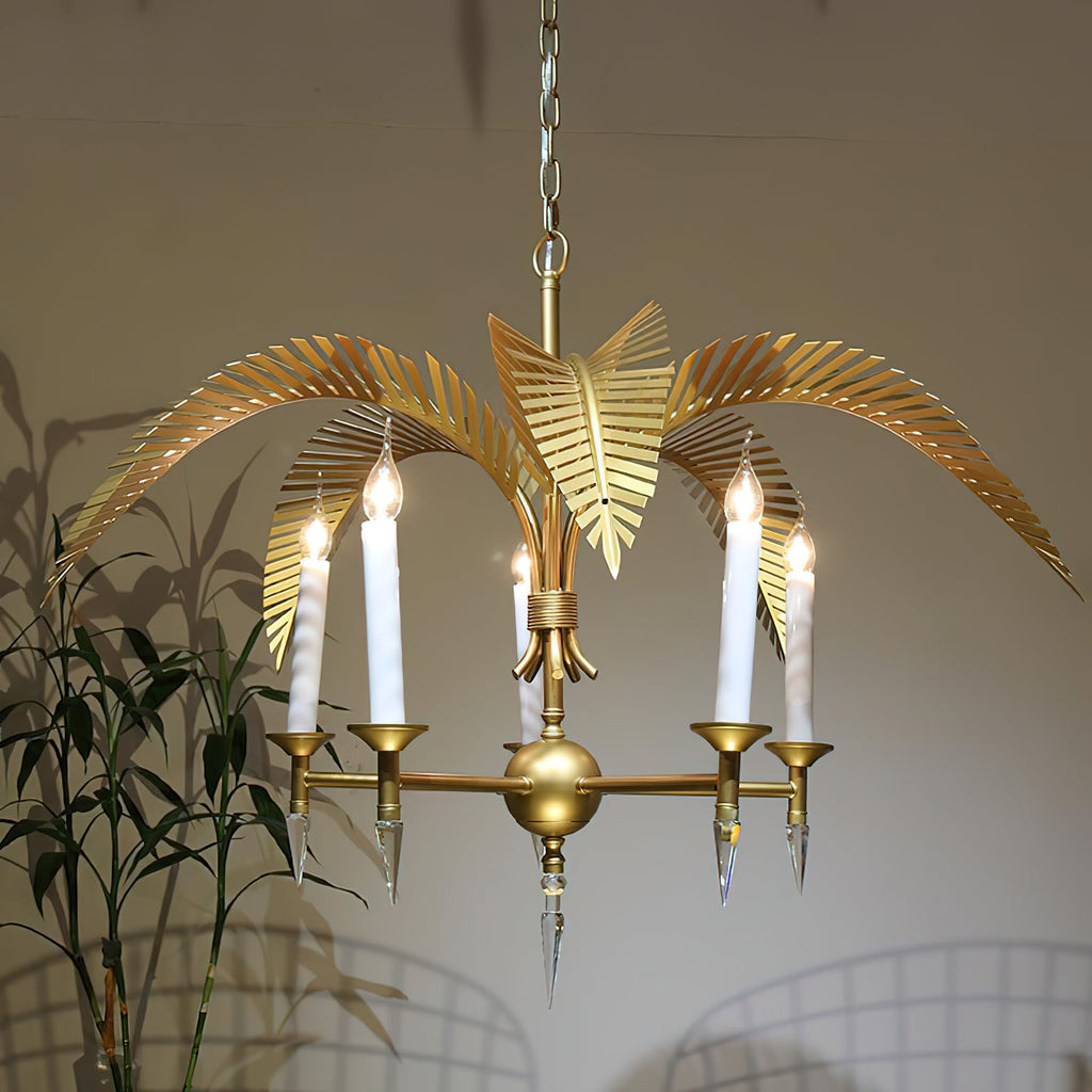 Palm Frond Chandelier — view 12