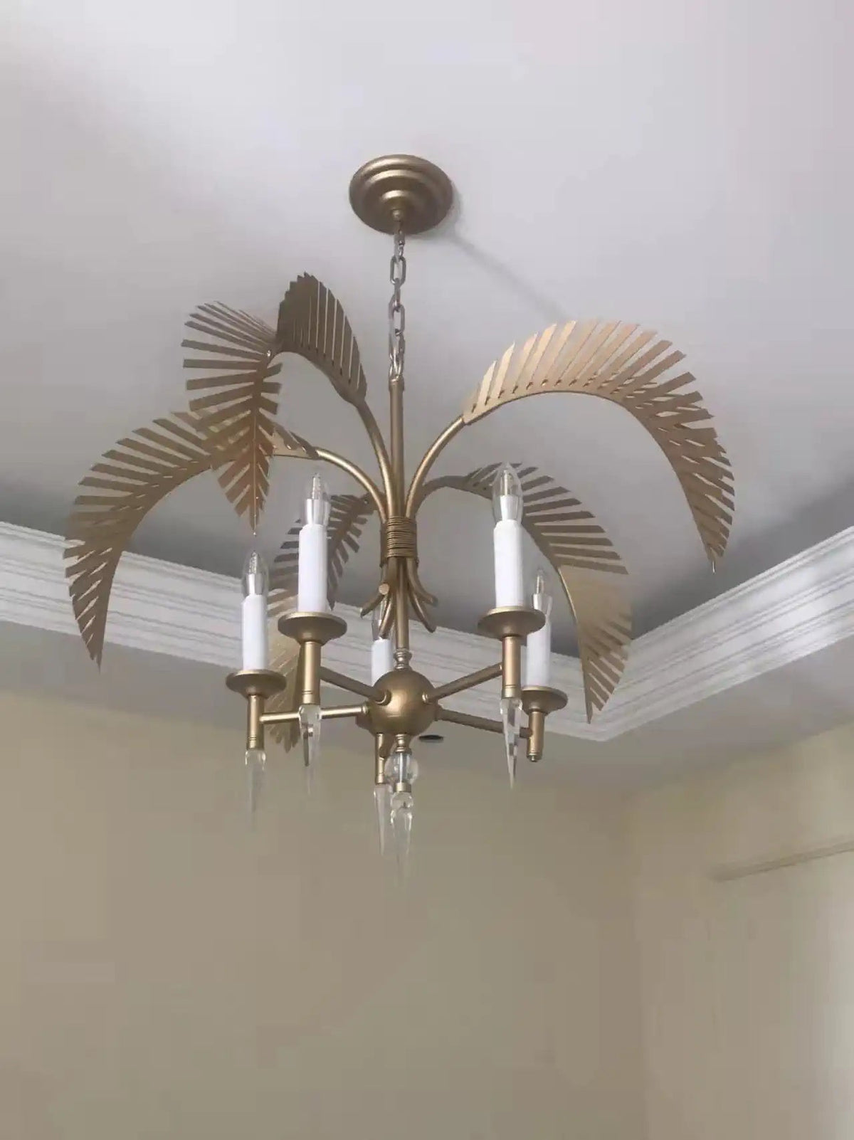 Palm Frond Chandelier — view 14