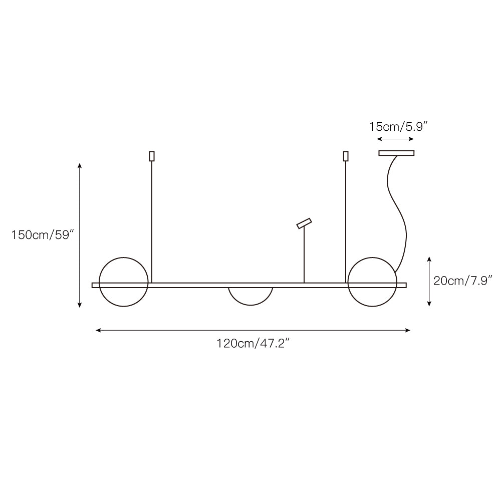Palma Pendant Lamp — view 8