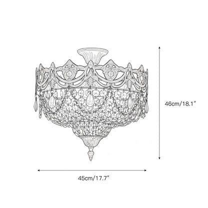 Palwa Craystal Ceiling Lamp