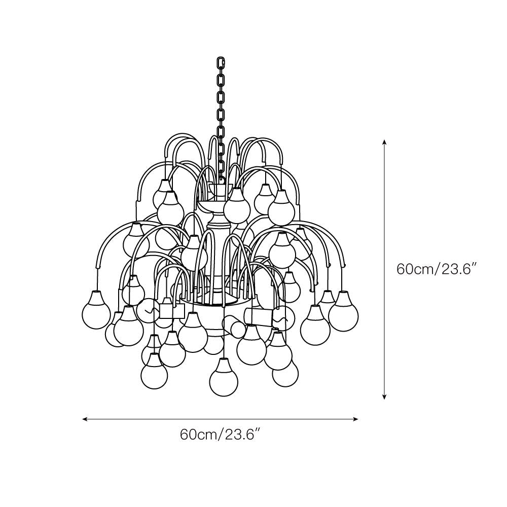 Palwa Murano Chandelier — view 4