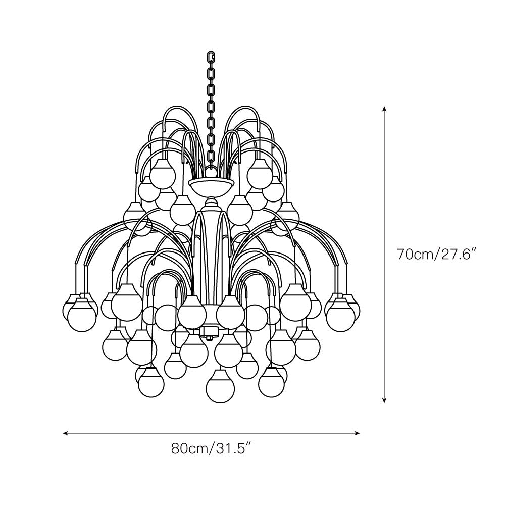 Palwa Murano Chandelier — view 5
